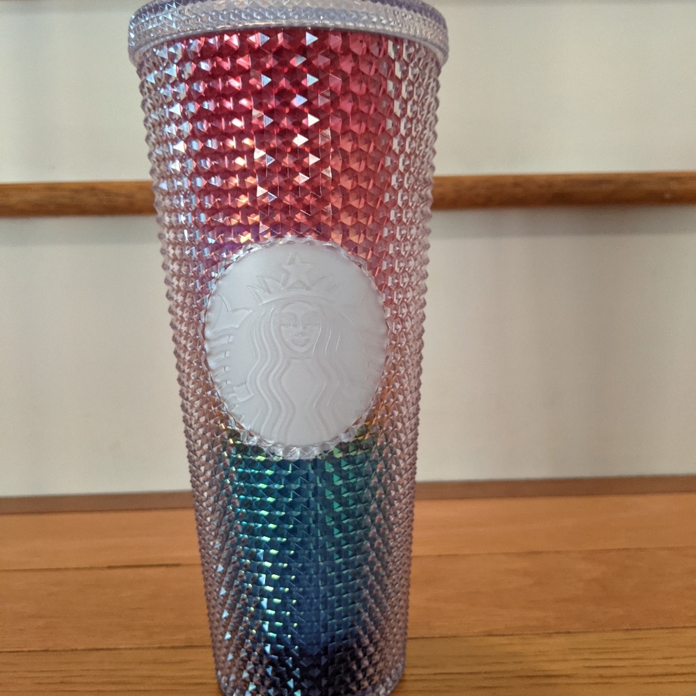 Starbucks rainbow studded tumbler 24 oz.